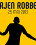 Arjen Robben célèbre son but vainqueur en finale de la Ligue des Champions 2013 contre Dortmund à Wembley, les bras levés vers le ciel dans un moment de pure extase