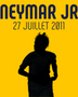 Neymar célébrant son but légendaire contre Flamengo le 27 juillet 2011 au Vila Belmiro - Prix Puskás 2011 du plus beau but de l'année