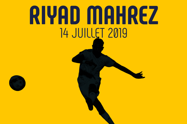 Une description alternative optimisée pour l'accessibilité et le référencement, qui résume l'essence de l'image principale tout en incluant les mots-clés importants (Mahrez, CAN 2019, Nigeria, finale, Algérie).