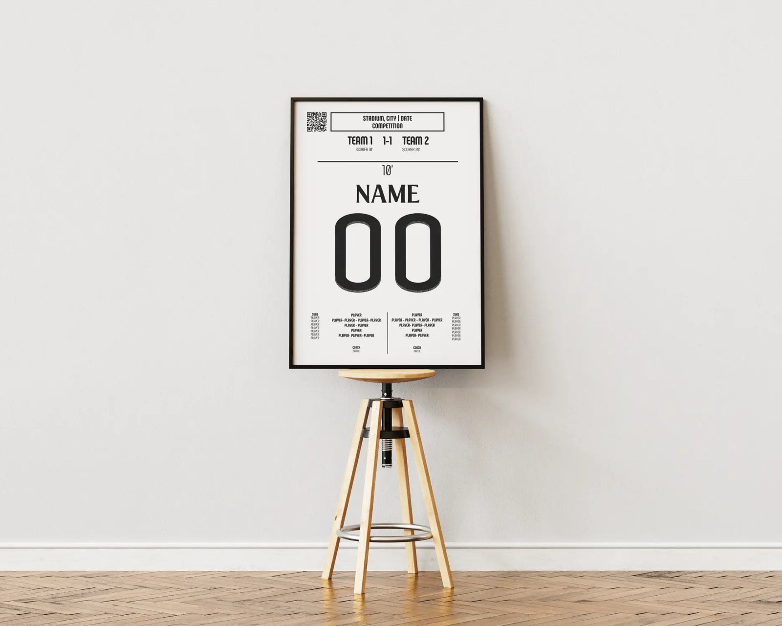 Créez votre poster personnalisé du but qui a marqué votre vie - Legendary Goals