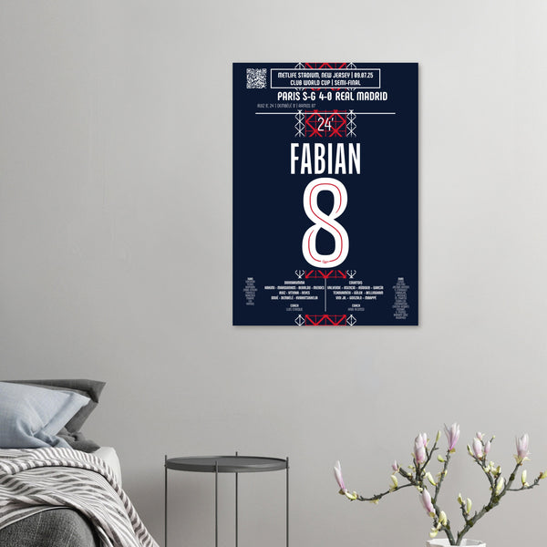 Fabián Ruiz : Le But de la Maîtrise – Demi-finale Coupe du Monde des Clubs – PSG vs Real Madrid – 9 juillet 2025