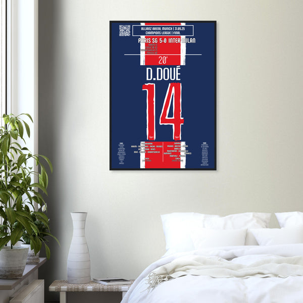 Désiré Doué : Le Deuxième Coup de Génie – Finale Ligue des Champions – PSG vs Inter Milan – 31 mai 2025