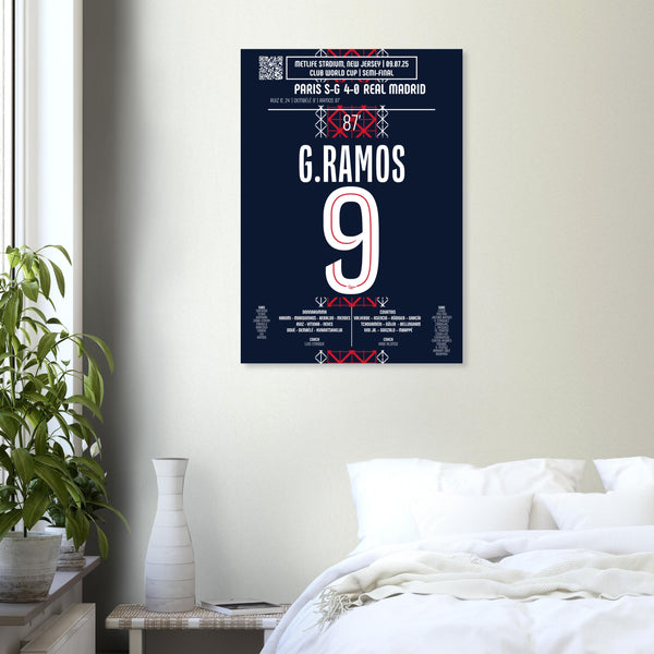 Gonçalo Ramos : Le Quatrième But – Demi-finale Coupe du Monde des Clubs – PSG vs Real Madrid – 9 juillet 2025