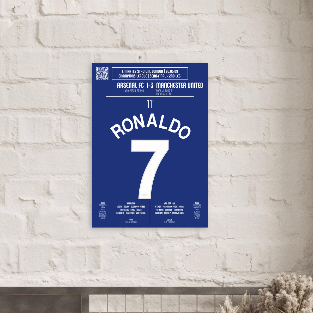 Cristiano Ronaldo : Coup Franc Fulgurant contre Arsenal – Ligue des Champions 2009 - Manchester United