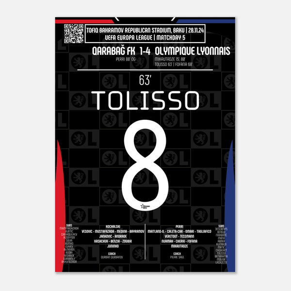 Corentin Tolisso 2024 : Frappe Magistrale contre Qarabağ