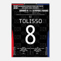 Poster du but de Corentin Tolisso - Qarabağ vs Olympique Lyonnais 2024