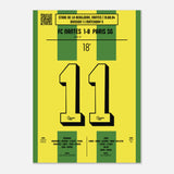 Patrice Loko: But Mémorable contre le PSG – Division 1 1994 - Poster / A4