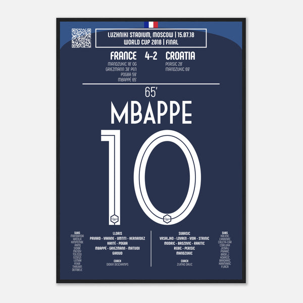 Kylian Mbappé: But emblématique de la finale de la Coupe du monde 2018