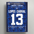 Póster del gol de Sidny Lopes Cabral – Argentina vs Cabo Verde 2026
