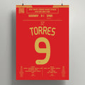 Póster del gol de Fernando Torres - Alemania vs España 2008