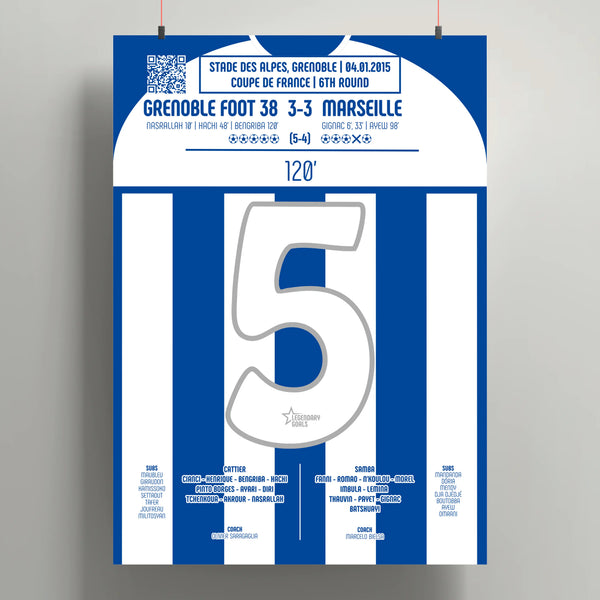 Poster du but de Selim Bengriba - Grenoble vs Marseille 2015