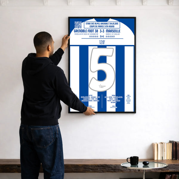 Poster du but de Selim Bengriba - Grenoble vs Marseille 2015