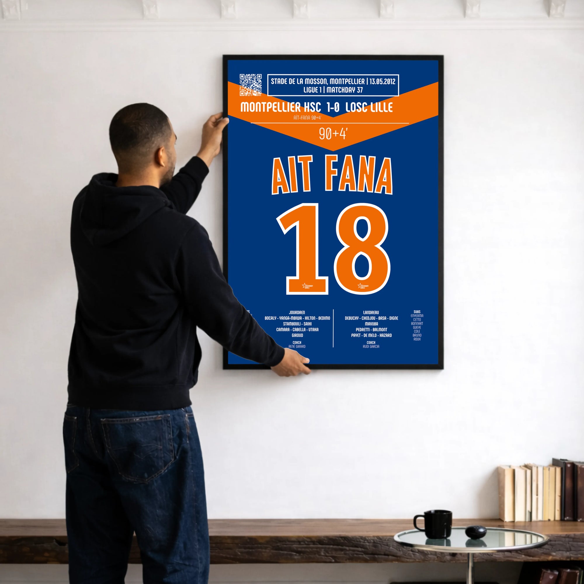 Poster du but de Karim Aït-Fana – Montpellier vs Lille 2012