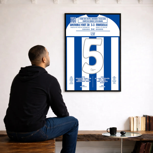 Poster du but de Selim Bengriba - Grenoble vs Marseille 2015