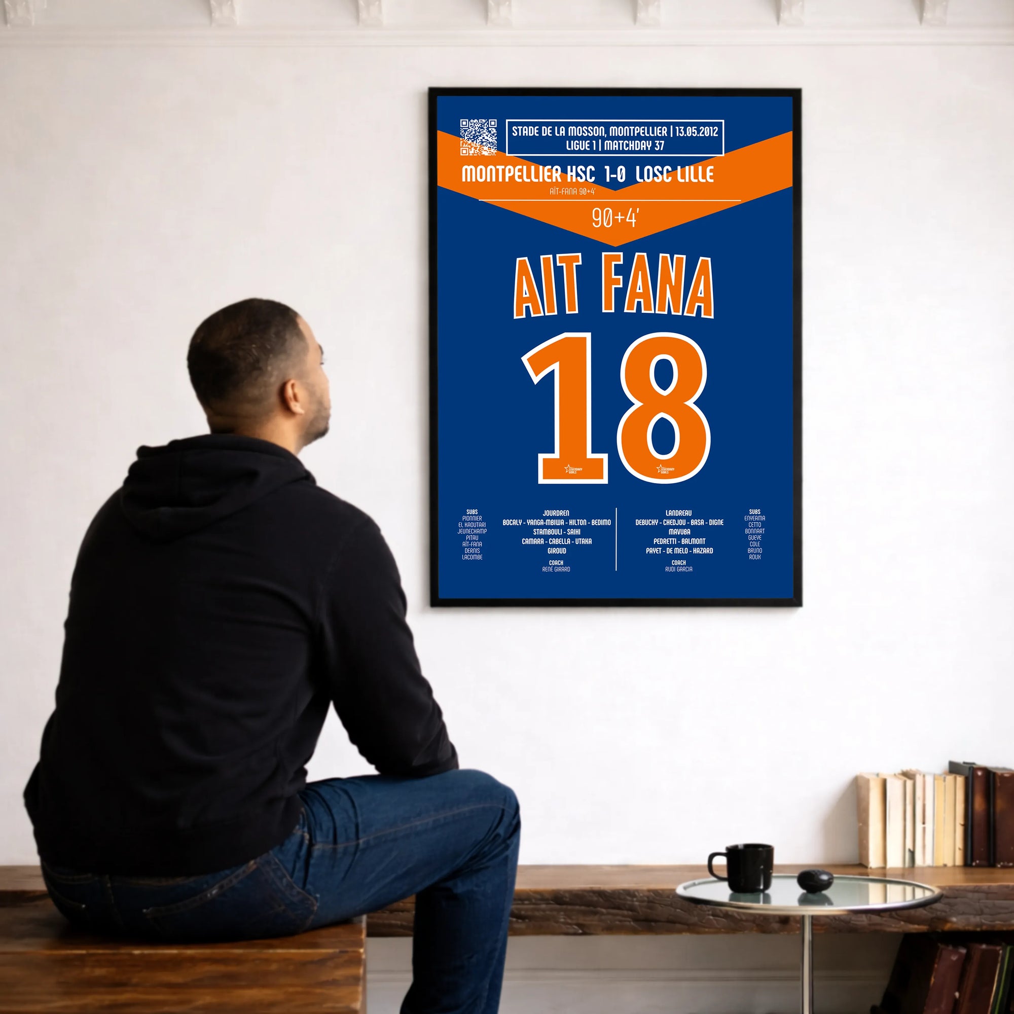 Poster du but de Karim Aït-Fana – Montpellier vs Lille 2012