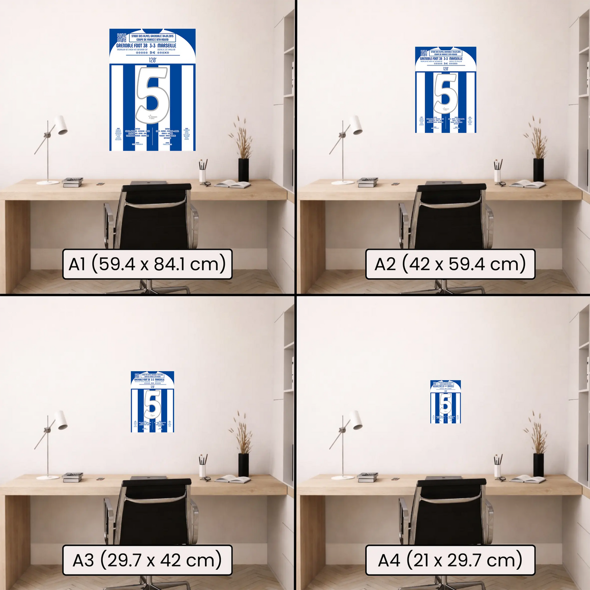 Poster du but de Selim Bengriba - Grenoble vs Marseille 2015
