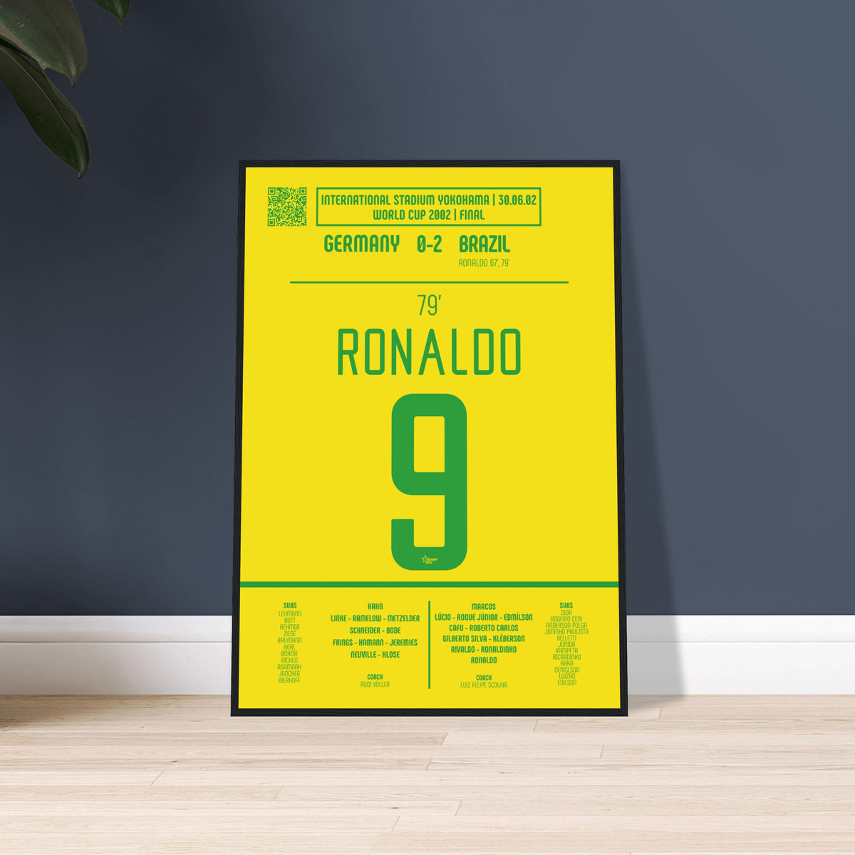 Ronaldo : But historique lors de la finale de la Coupe du monde – Brésil 2002