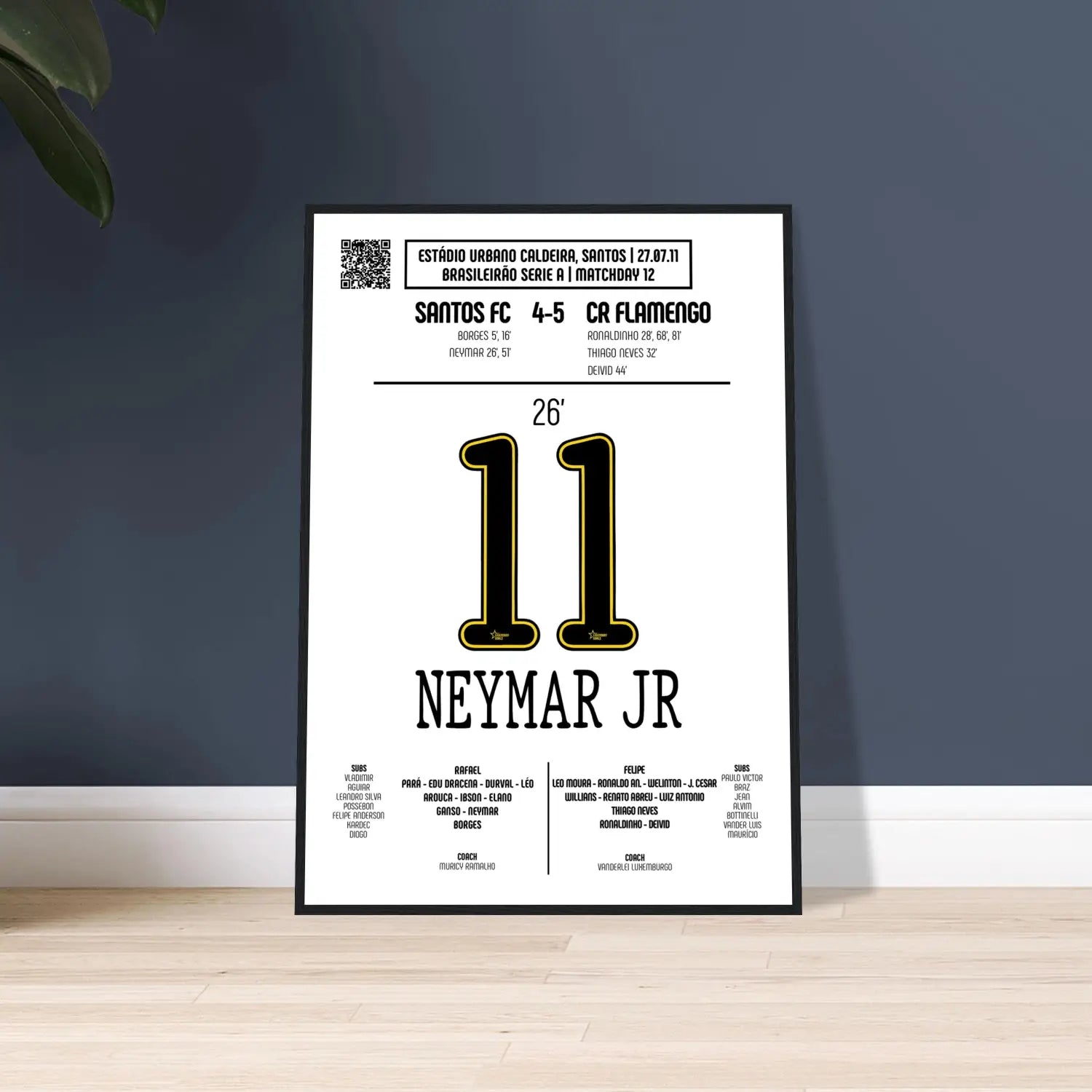 Le but légendaire de Neymar contre Flamengo en 2011: L’œuvre d’art qui lui a valu le Prix Puskás