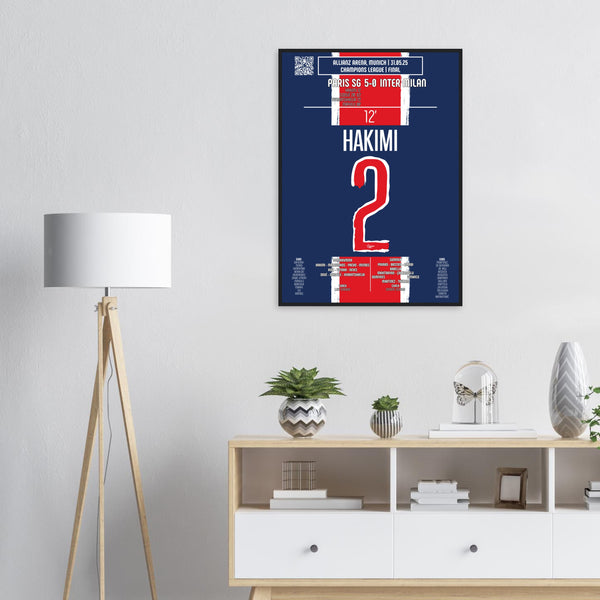 Achraf Hakimi : L’Éclair du Départ – Finale Ligue des Champions – PSG vs Inter Milan – 31 mai 2025
