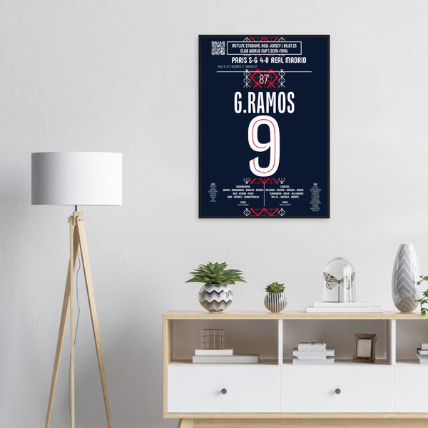 Gonçalo Ramos : Le Quatrième But – Demi-finale Coupe du Monde des Clubs – PSG vs Real Madrid – 9 juillet 2025