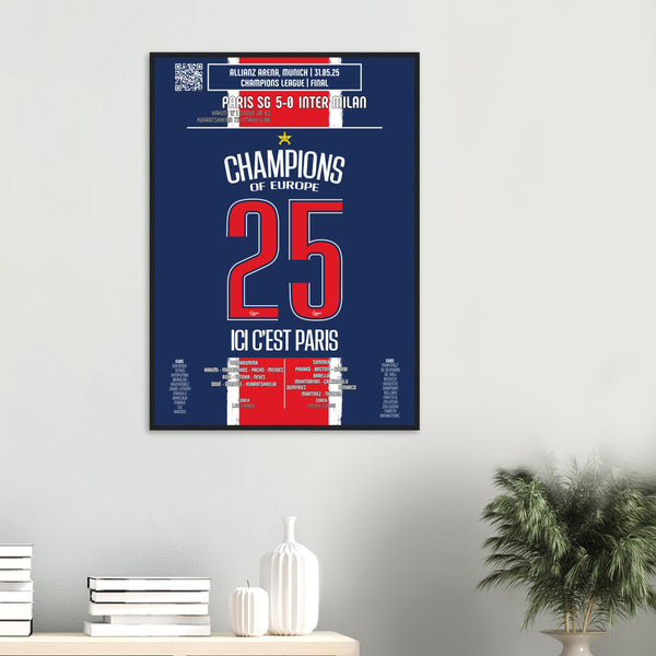 Paris Saint-Germain : Le Sacre Suprême – Finale Ligue des Champions – PSG vs Inter Milan – 31 mai 2025 (V1)