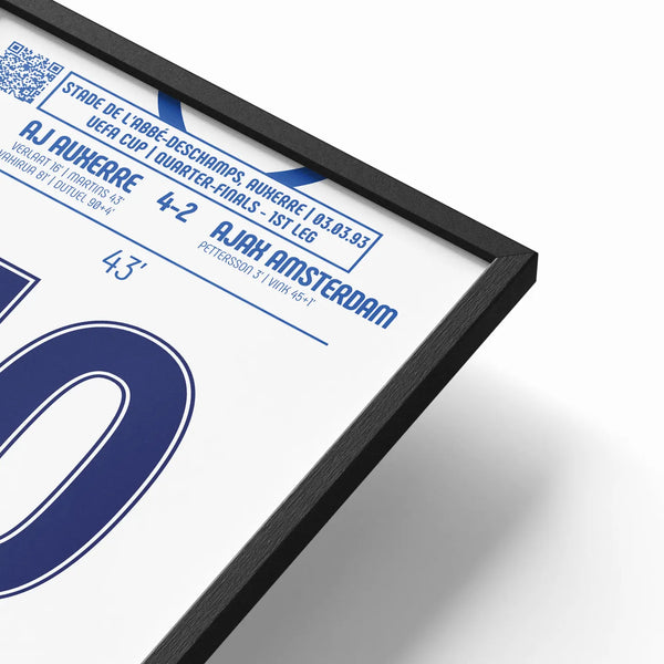 Corentin Martins 1993 : Le coup franc mythique contre l’AFC Ajax