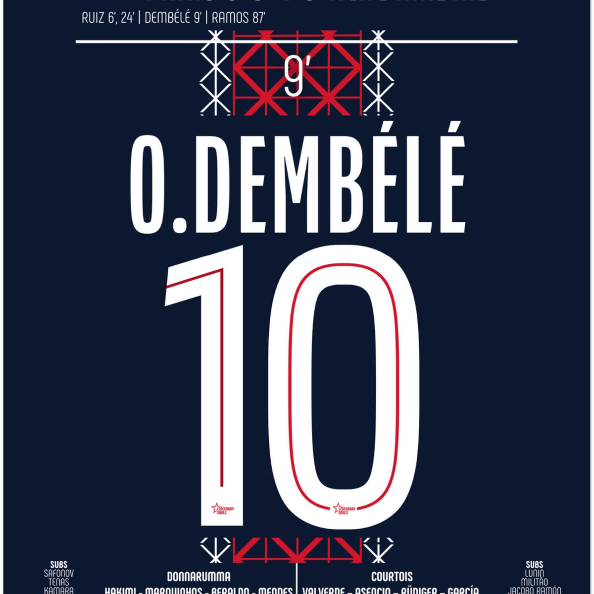 Ousmane Dembélé : Le Deuxième But – Demi‑finale Coupe du Monde des Clubs – PSG vs Real Madrid – 9 juillet 2025
