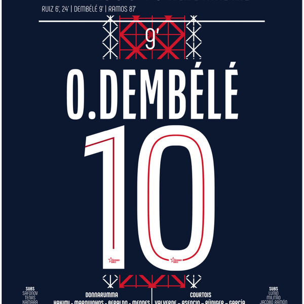 Ousmane Dembélé : Le Deuxième But – Demi‑finale Coupe du Monde des Clubs – PSG vs Real Madrid – 9 juillet 2025
