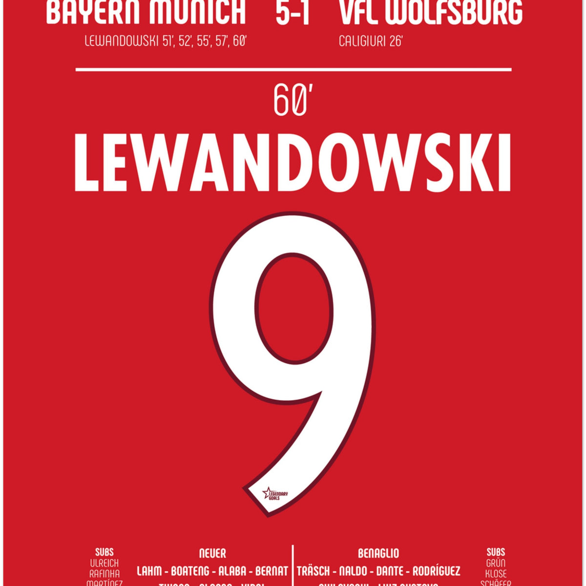 Robert Lewandowski: But emblématique contre Wolfsburg – Bundesliga 2015