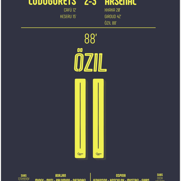 Mesut Özil: But emblématique contre Ludogorets – Ligue des champions 2016