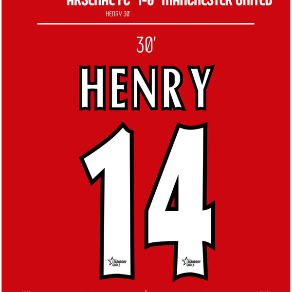 Thierry Henry: But emblématique contre Manchester United – Premier League 2000