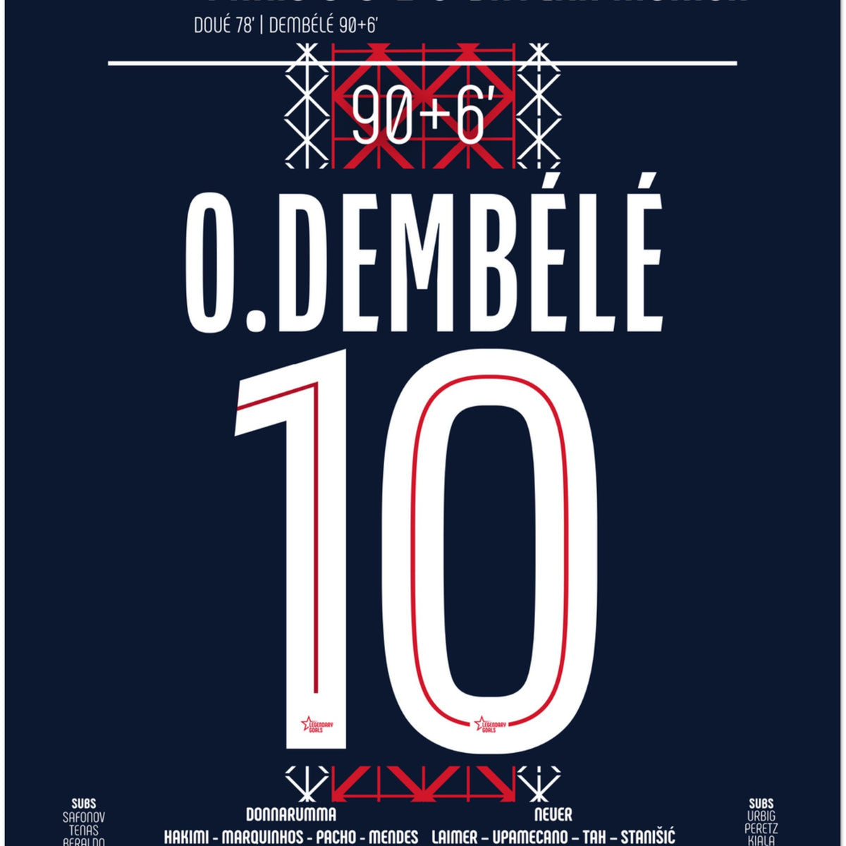 Ousmane Dembélé : Le But de la Délivrance – Quart de Finale Coupe du Monde des Clubs – PSG vs Bayern Munich – 5 juillet 2025