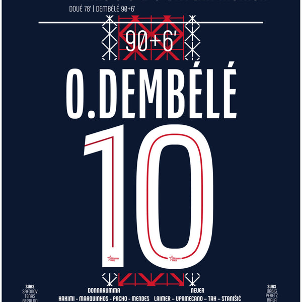 Ousmane Dembélé : Le But de la Délivrance – Quart de Finale Coupe du Monde des Clubs – PSG vs Bayern Munich – 5 juillet 2025