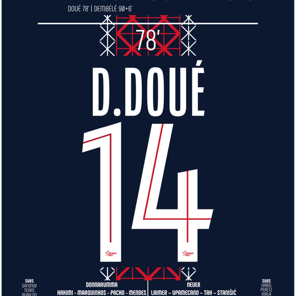 Désiré Doué : L’Éclair Décisif – Quart de finale Coupe du Monde des Clubs – PSG vs Bayern Munich – 5 juillet 2025