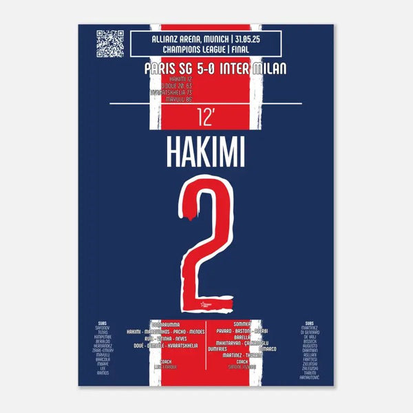 Achraf Hakimi 2025 : L’Éclair du Départ - Legendary Goals