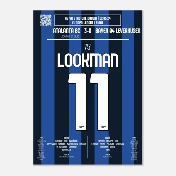 Ademola Lookman : But emblématique de la finale de la Ligue Europa 2024 - Atalanta Bergame - Legendary Goals