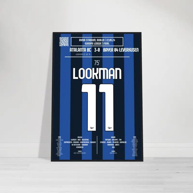 Ademola Lookman : But emblématique de la finale de la Ligue Europa 2024 - Atalanta Bergame - Legendary Goals