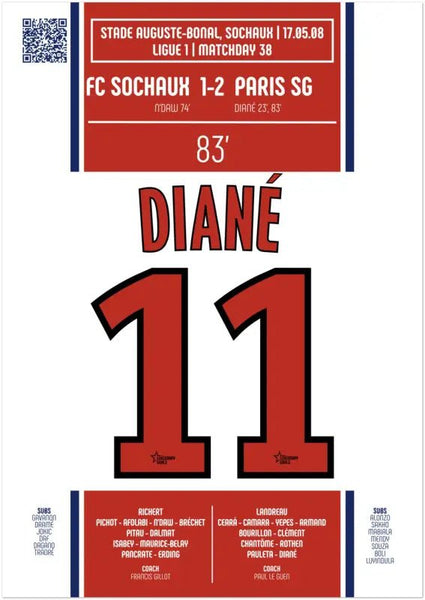 Amara Diané 2008 : But du Maintien contre Sochaux - Legendary Goals