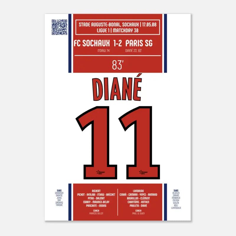 Amara Diané 2008 : But du Maintien contre Sochaux - Legendary Goals