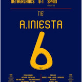 Andrés Iniesta : But historique en finale de la Coupe du monde – Espagne 2010 - Legendary Goals