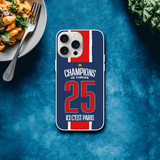 [APPLE] Coque iPhone PSG – La Victoire en Ligue des Champions - Legendary Goals