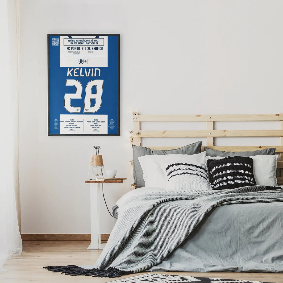 Poster du but de Kelvin - Porto vs Benfica 2013