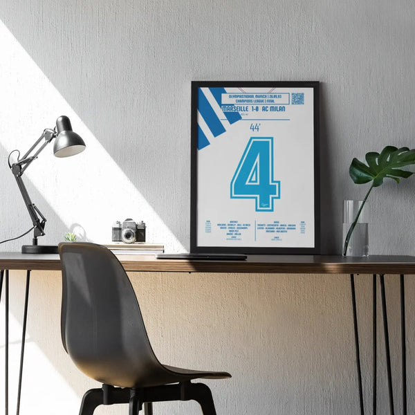 Basile Boli 1993 : But Historique contre l’AC Milan - Legendary Goals