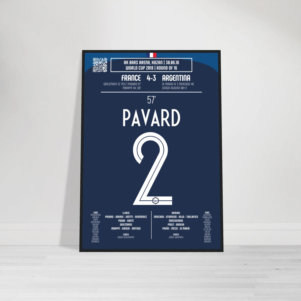 Benjamin Pavard 2018 : But légendaire contre l’Argentine - Legendary Goals