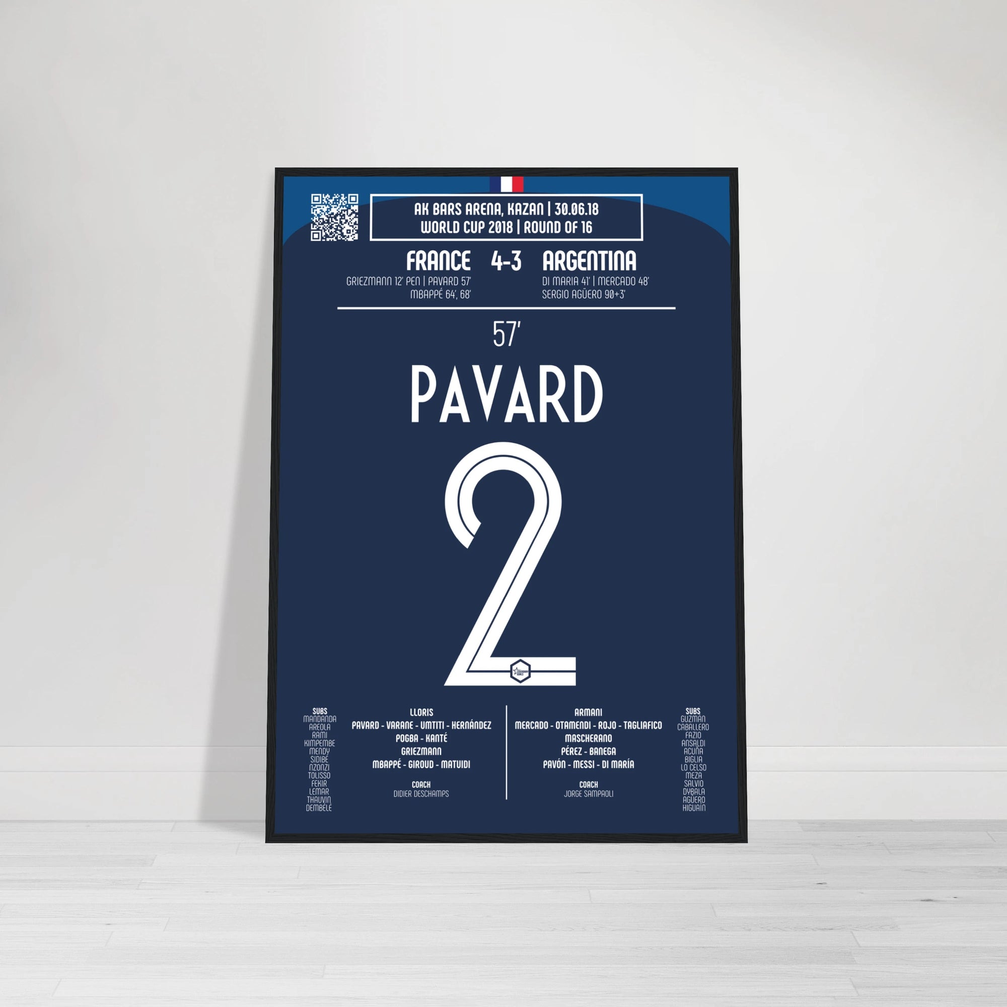 Benjamin Pavard 2018 : But légendaire contre l’Argentine - Legendary Goals