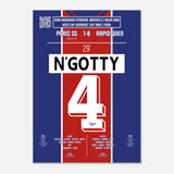 Bruno N'gotty 1996 : But décisif contre le Rapid Vienne - Legendary Goals