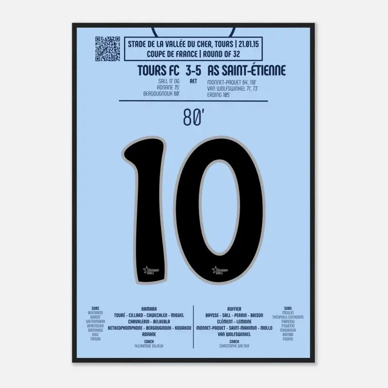 Bryan Bergougnoux 2015 : Panenka Iconique contre Saint - Étienne - Legendary Goals