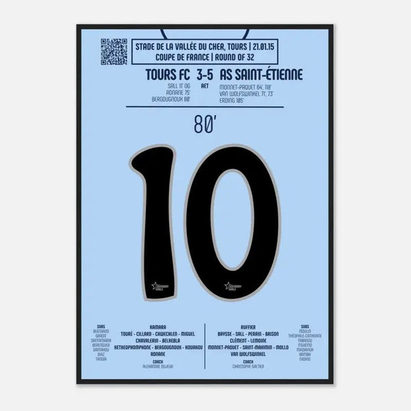 Bryan Bergougnoux 2015 : Panenka Iconique contre Saint - Étienne - Legendary Goals