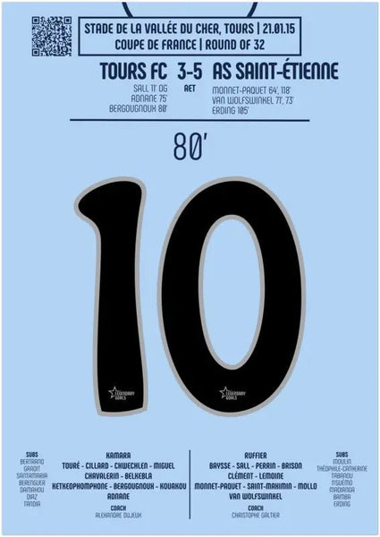 Bryan Bergougnoux 2015 : Panenka Iconique contre Saint - Étienne - Legendary Goals