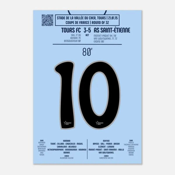 Bryan Bergougnoux 2015 : Panenka Iconique contre Saint - Étienne - Legendary Goals